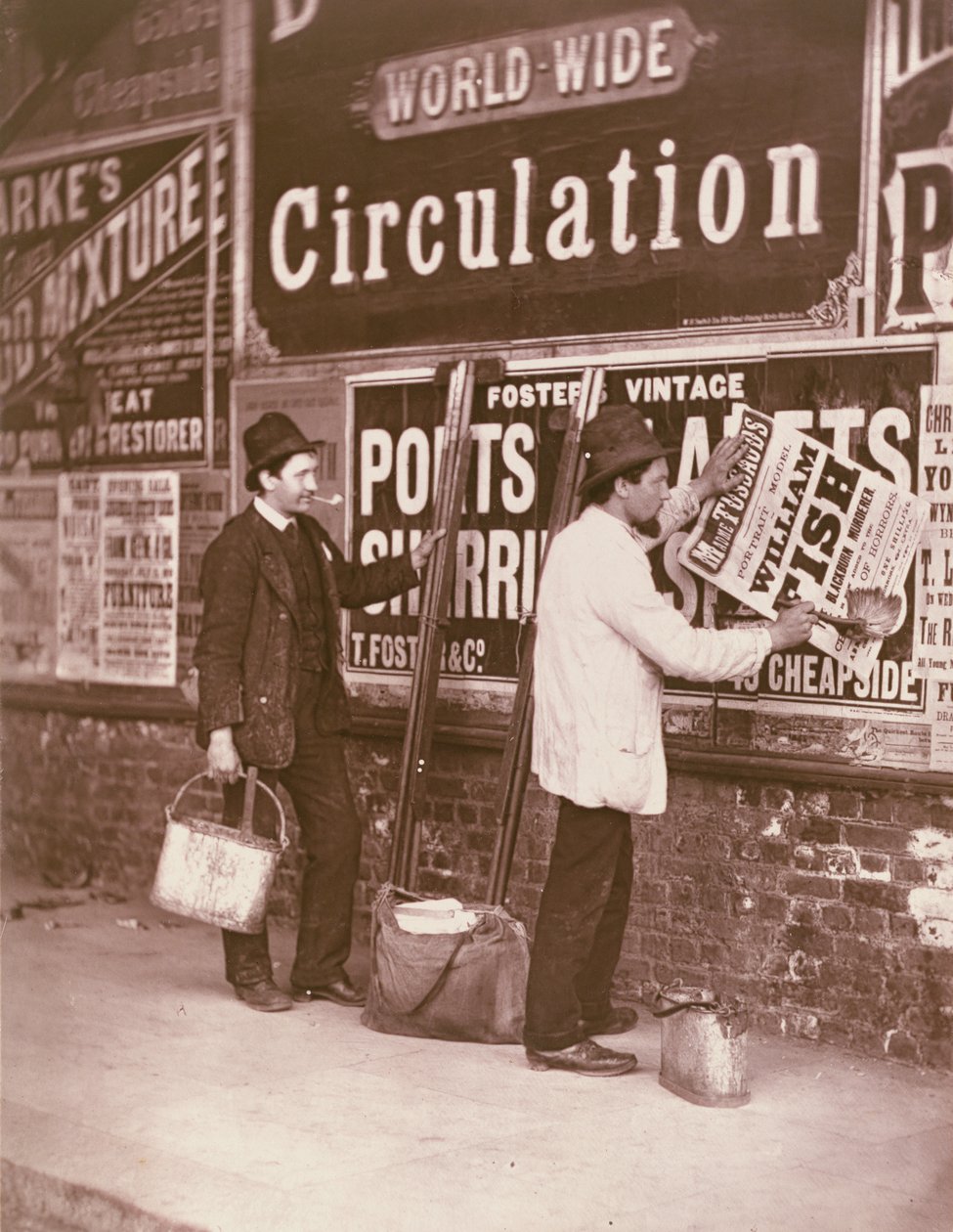 Publicidad callejera, de 