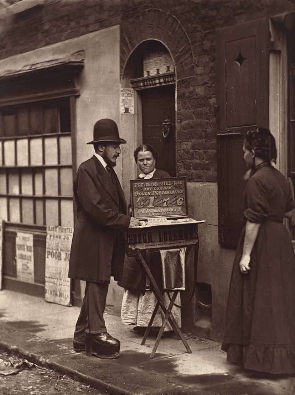 Doctor callejero, 1876 de John Thomson