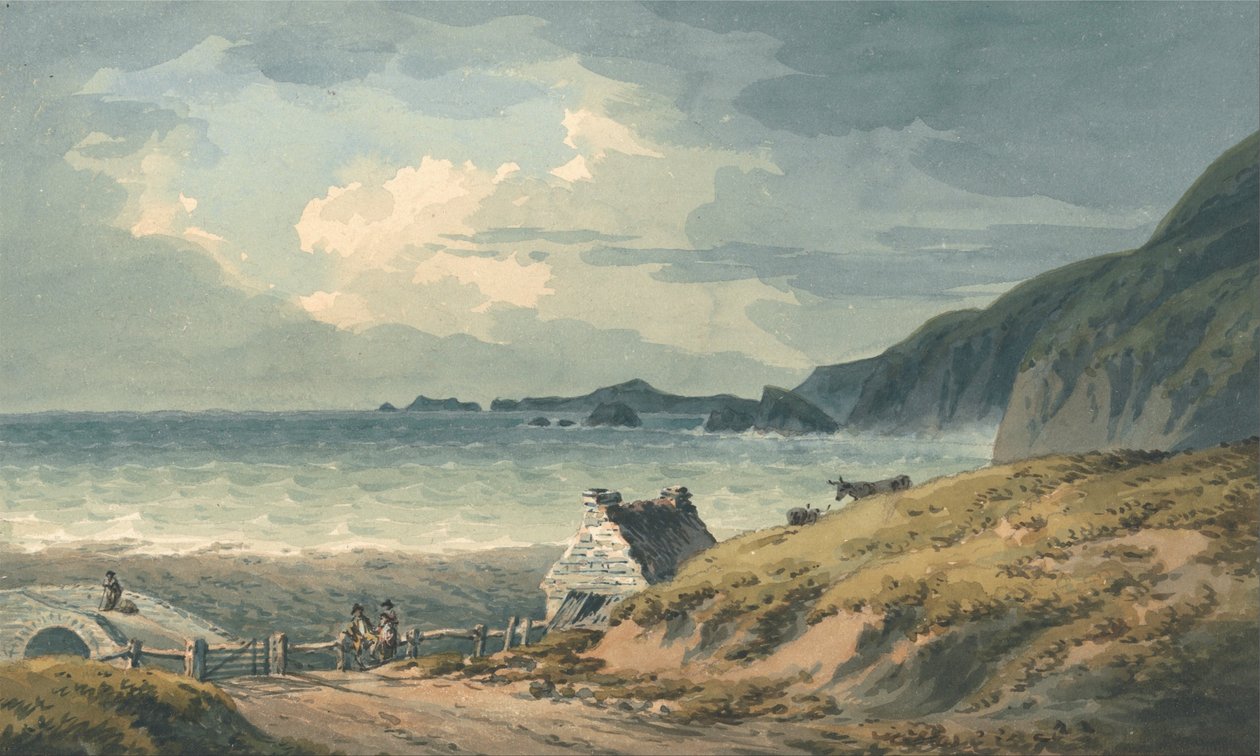 El límite norte de la bahía de St. Brides de John Warwick Smith