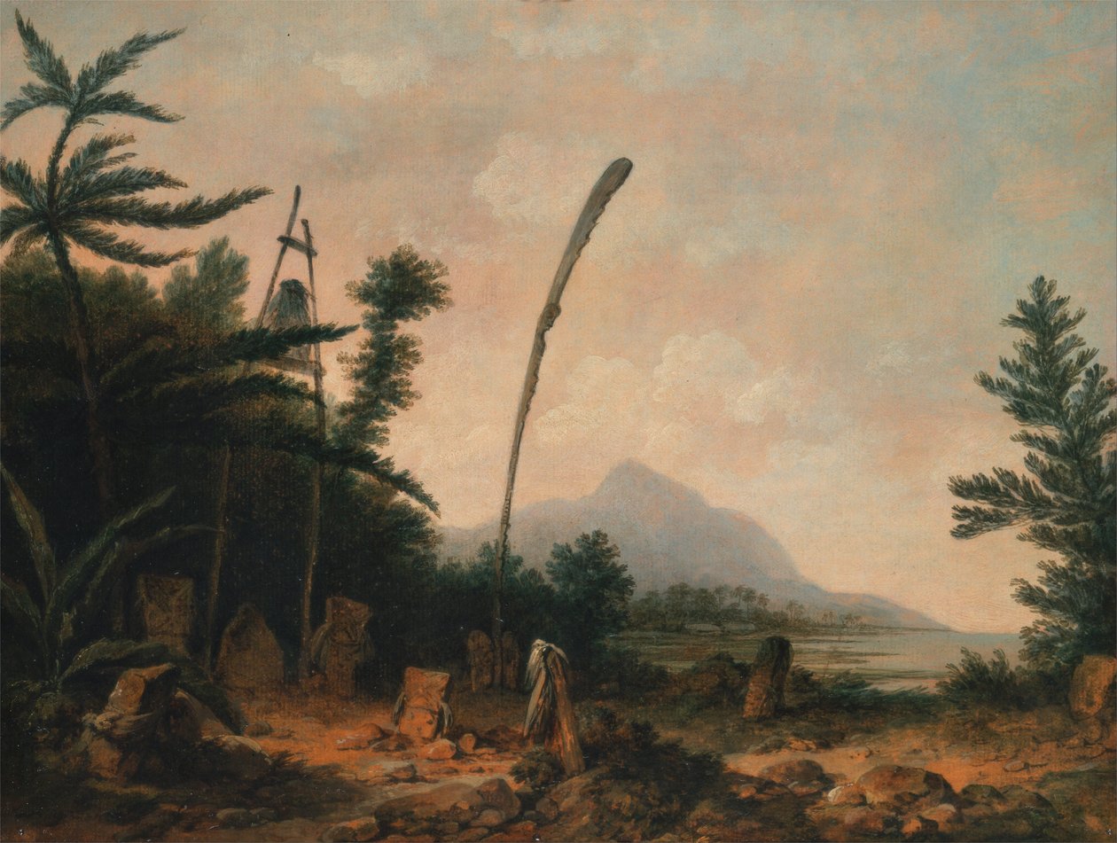Cementerio en los Mares del Sur de John Webber