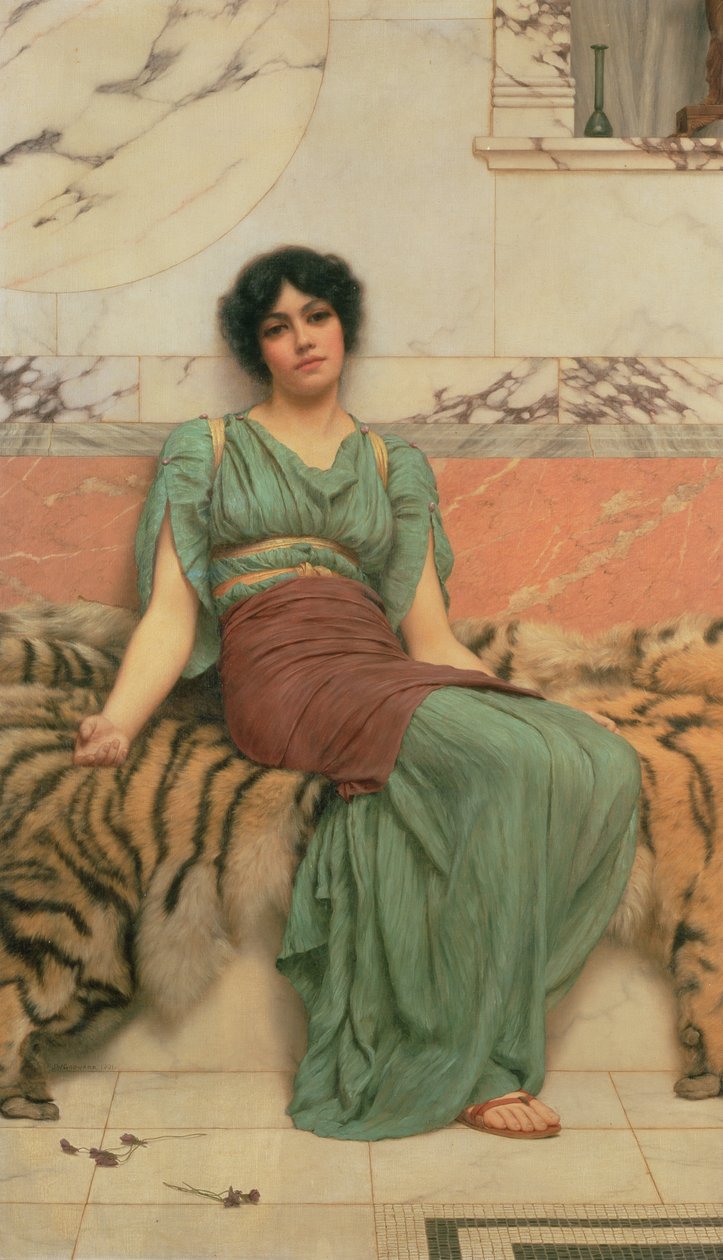 Dulces sueños, 1901 de John William Godward