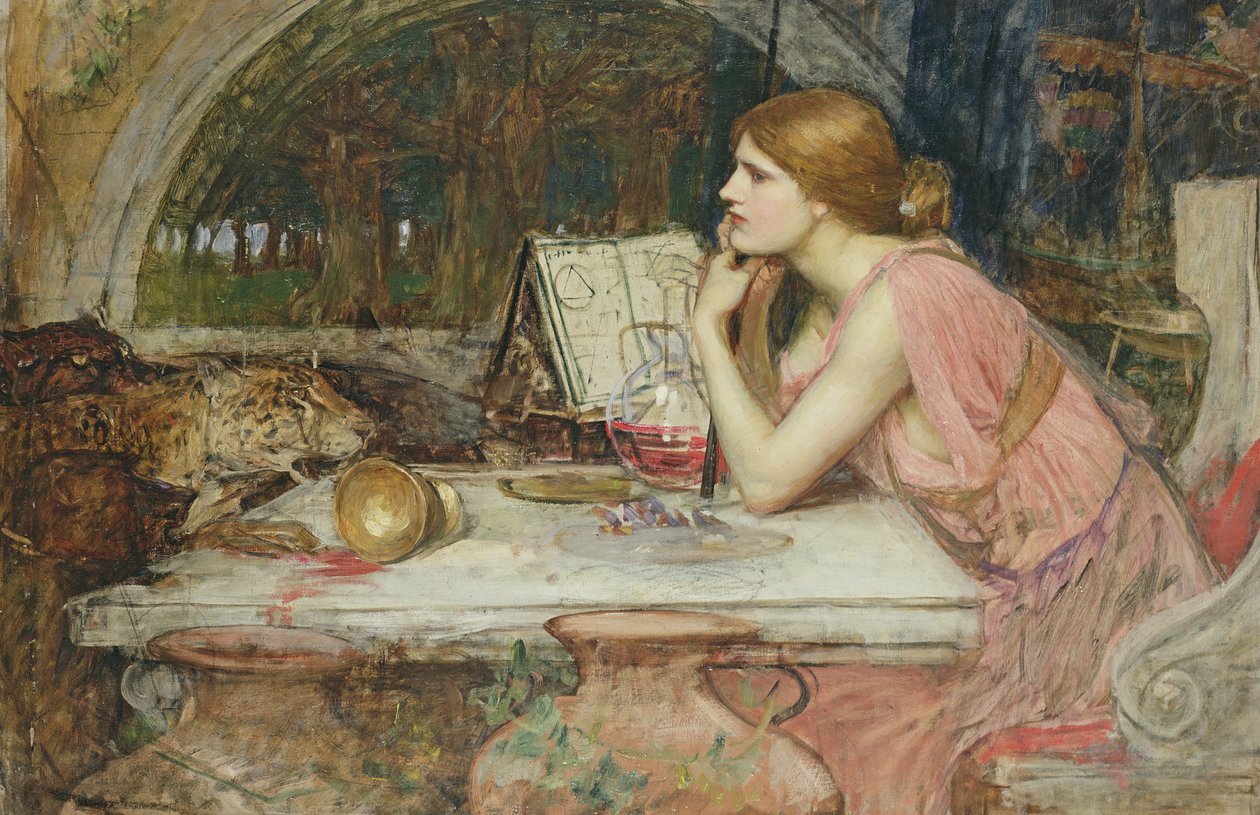 Circe (La Hechicera) 1911 de John William Waterhouse