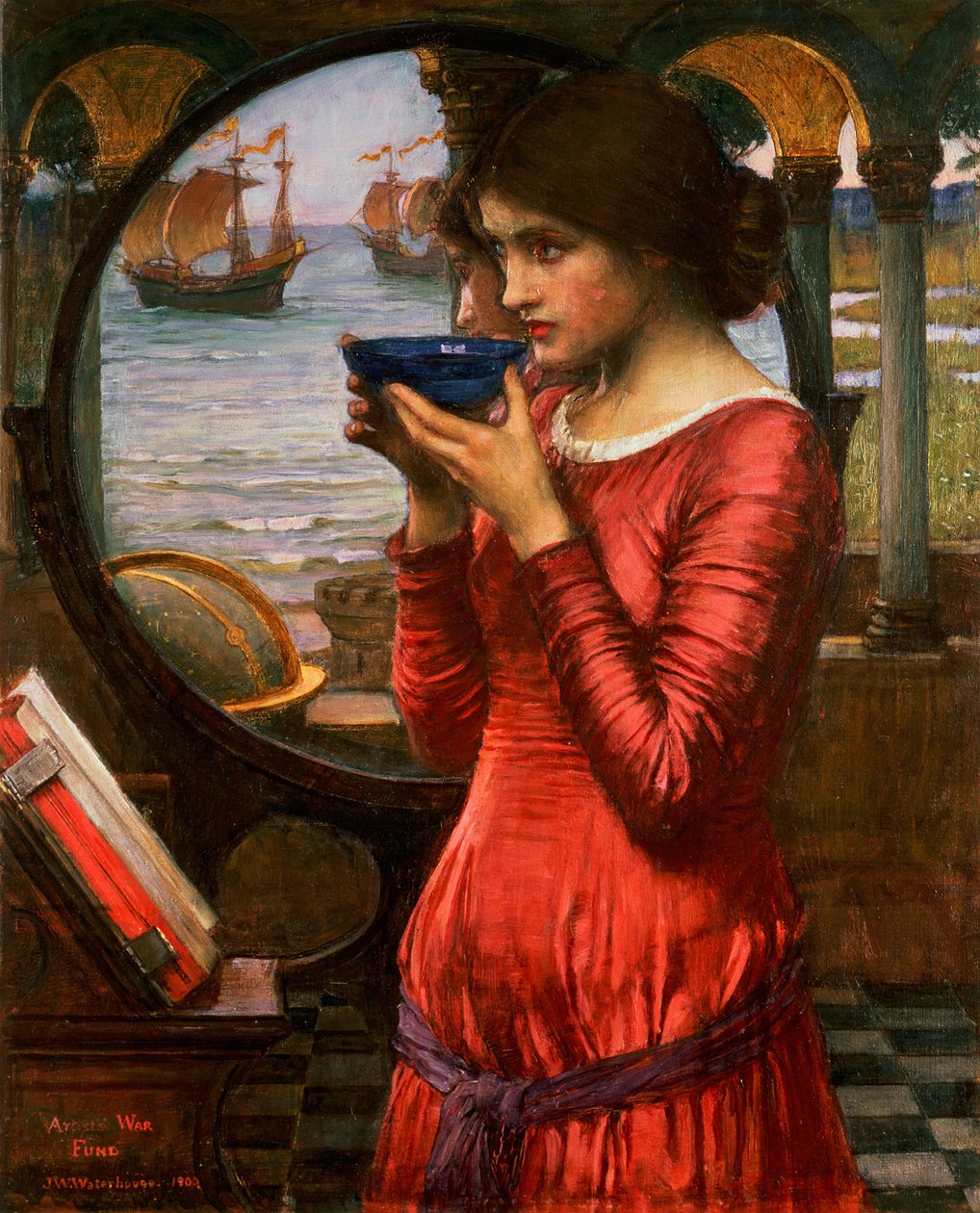Destino, 1900 de John William Waterhouse