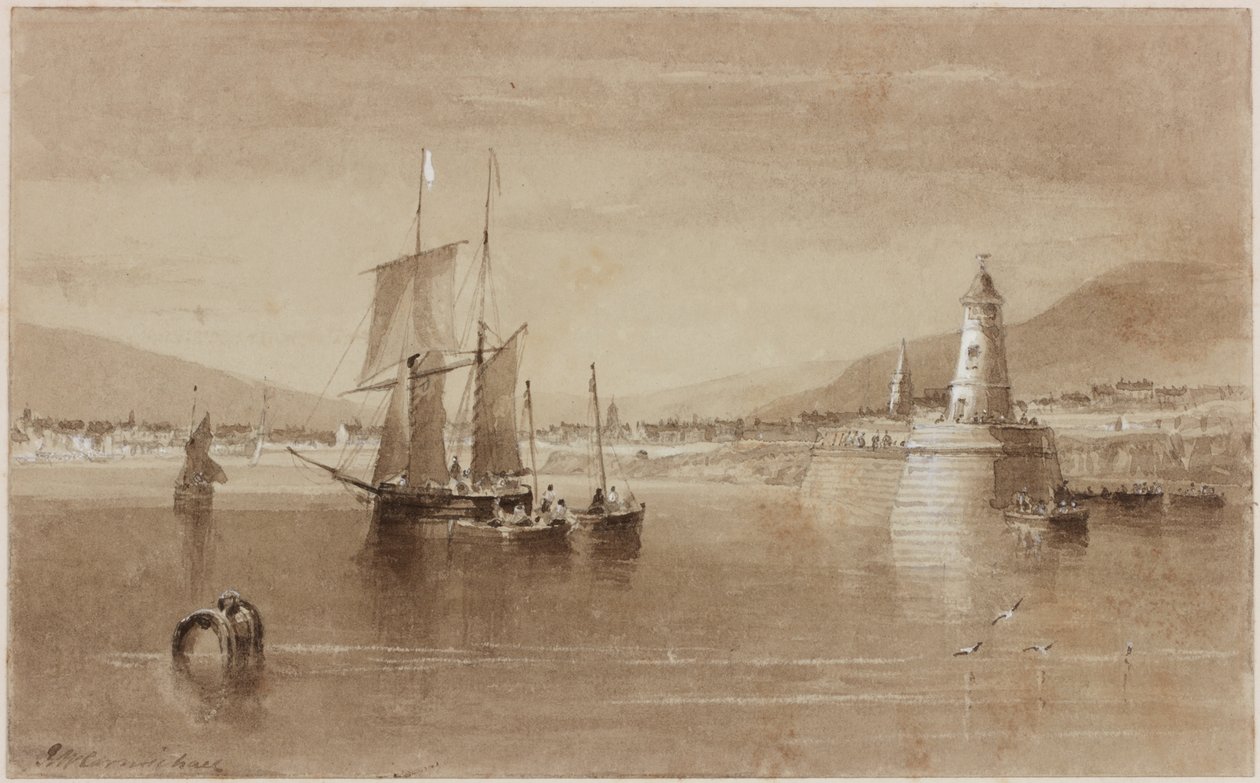 Berwick on Tweed de John Wilson Carmichael