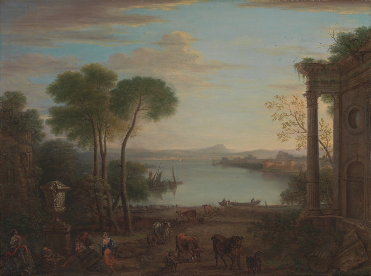 Paisaje clásico de John Wootton
