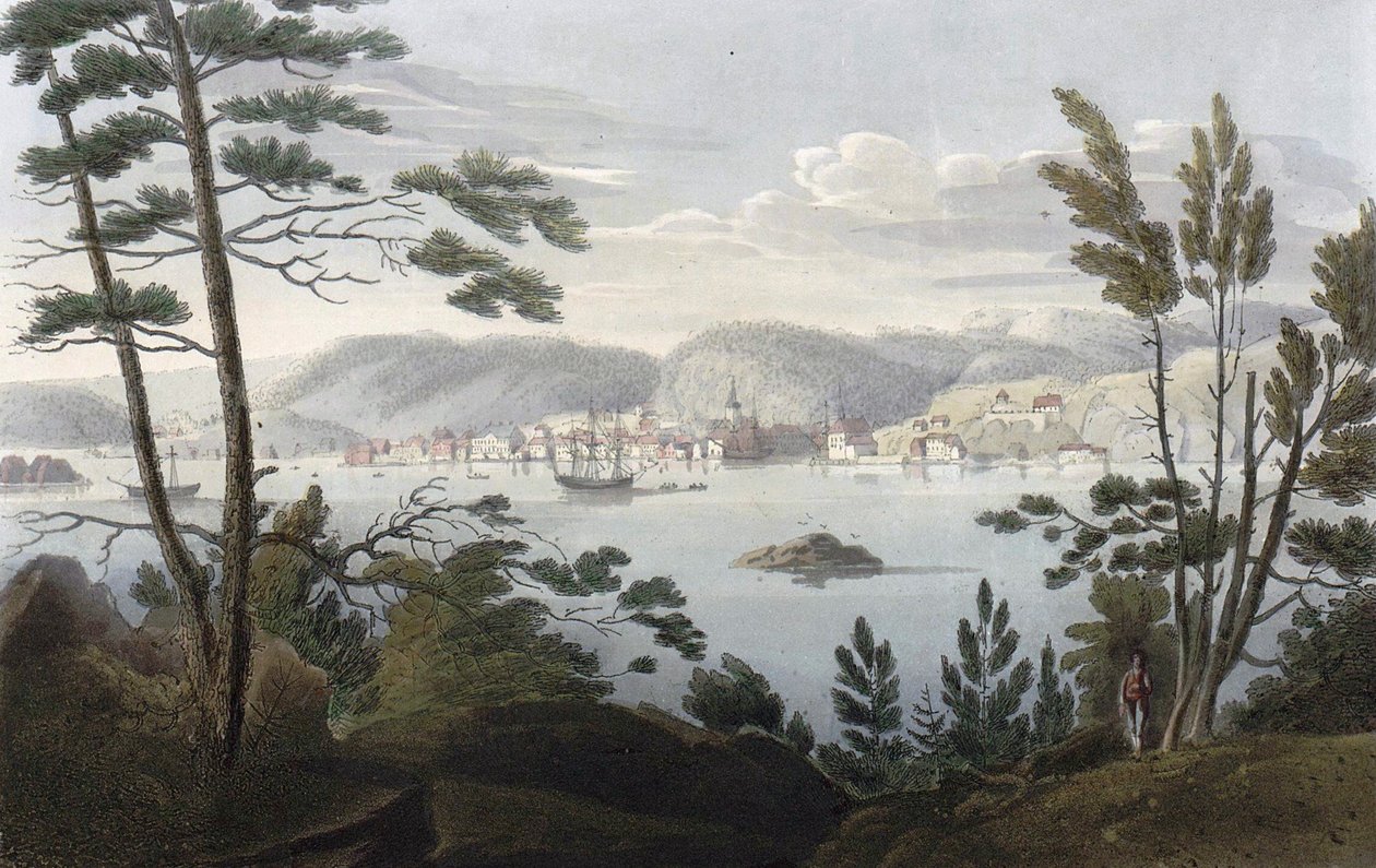 Arendal desde Tromøe de John william Edy