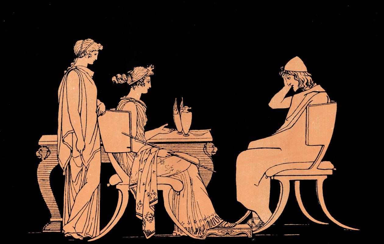 Homero La Odisea de John (after) Flaxman