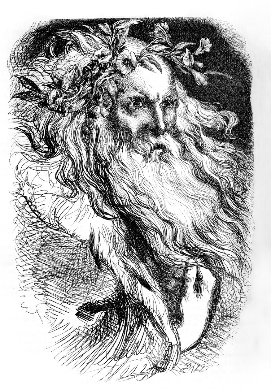 Rey Lear de John (after) Gilbert