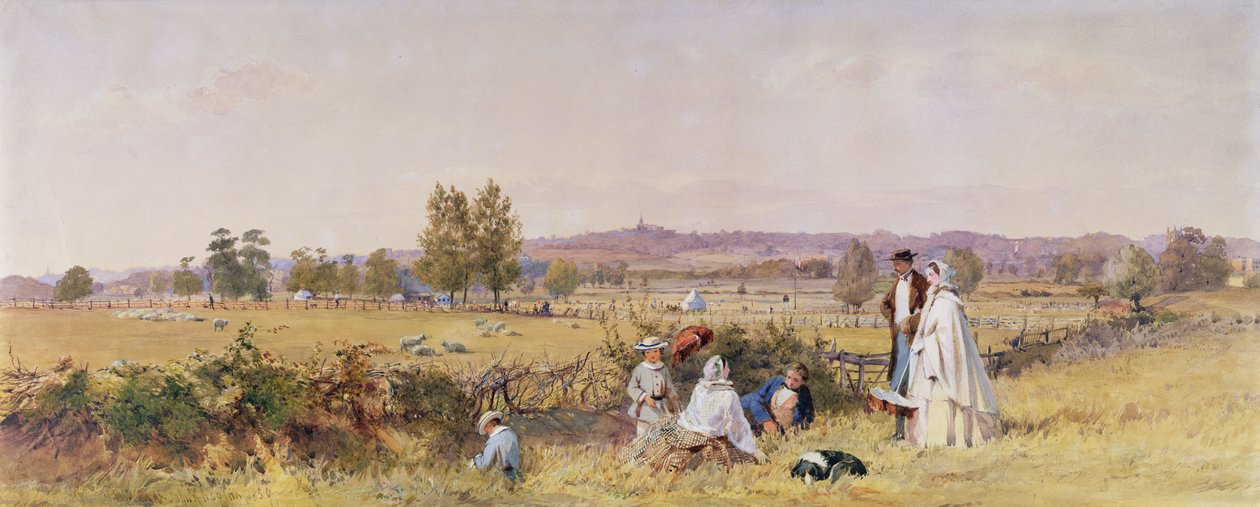 Highgate desde Upper Holloway de John Absolon