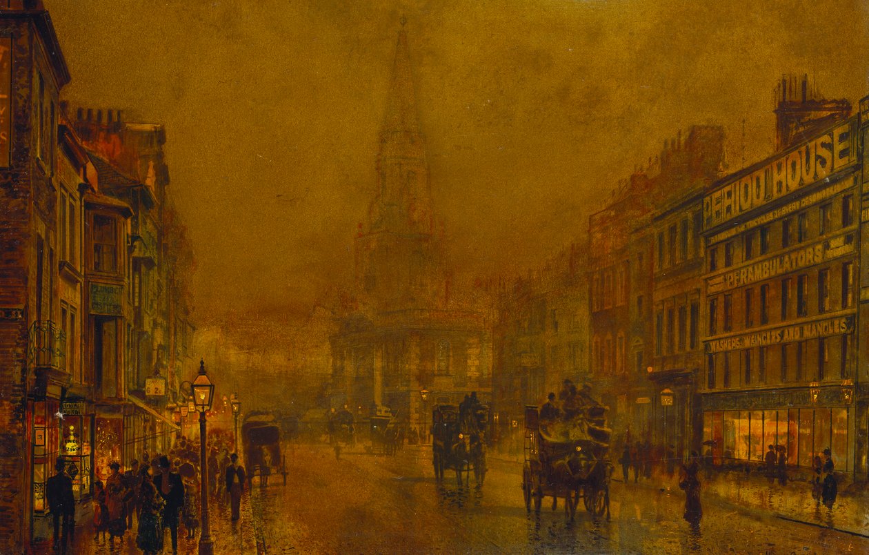 Calle Blackman, Borough de John Atkinson Grimshaw