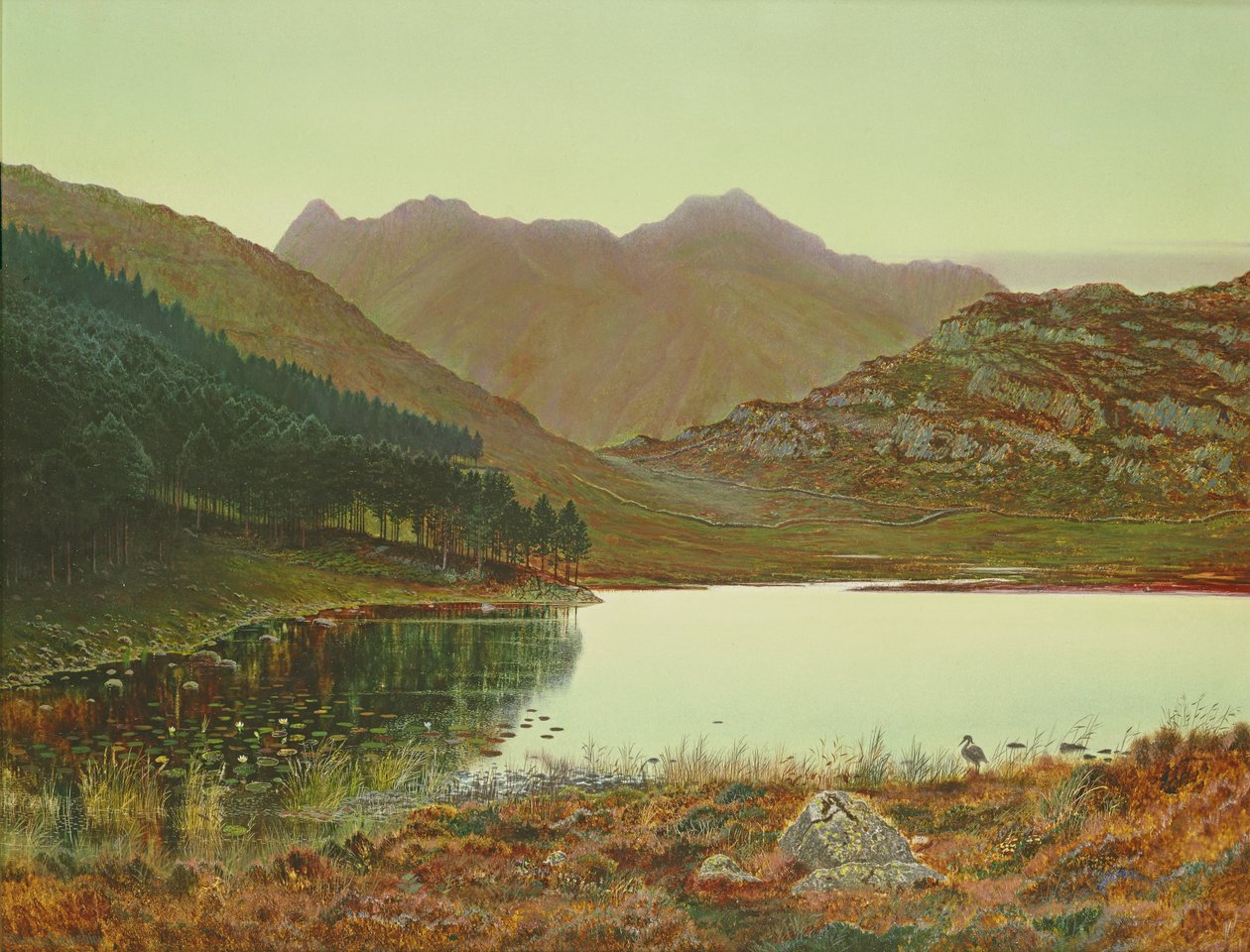 Blea Tarn de John Atkinson Grimshaw