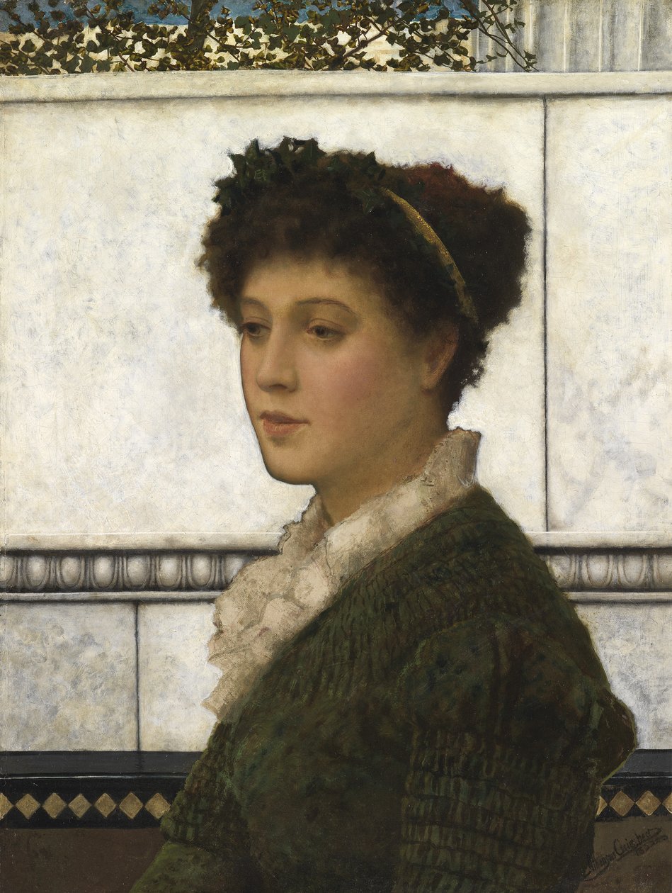 Brunetta de John Atkinson Grimshaw