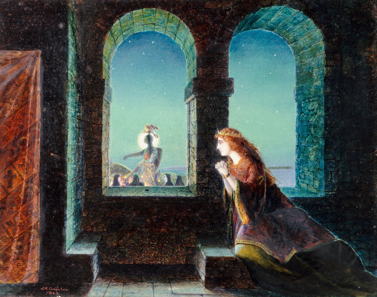 Ginebra de John Atkinson Grimshaw