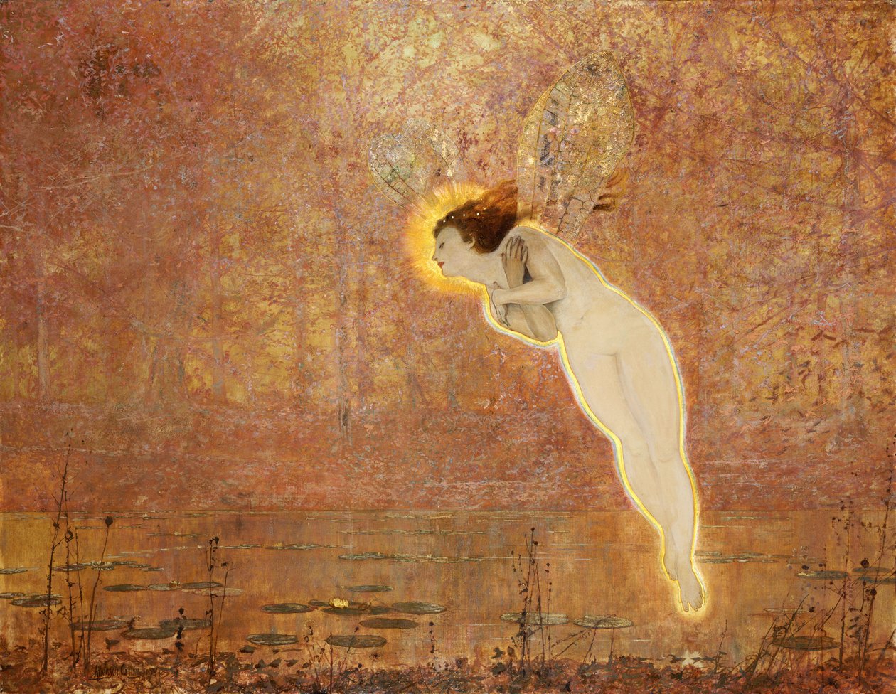 Iris de John Atkinson Grimshaw