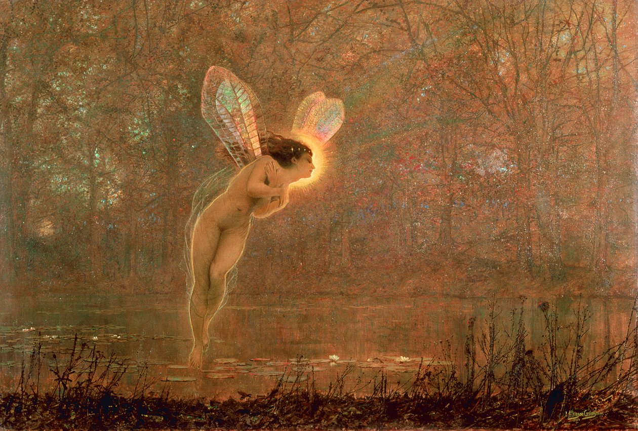 Iris de John Atkinson Grimshaw