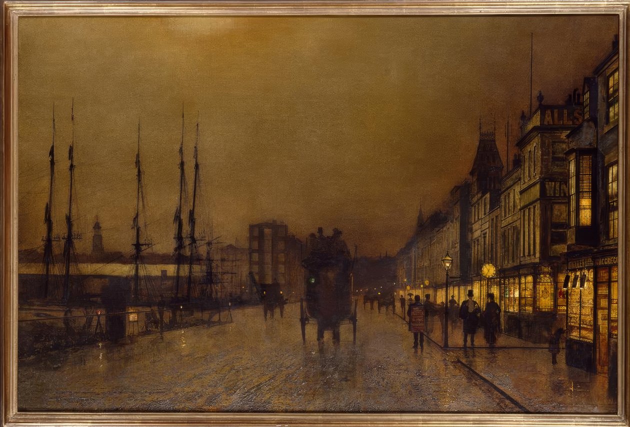 J.A.Grimshaw, Glasgow de John Atkinson Grimshaw