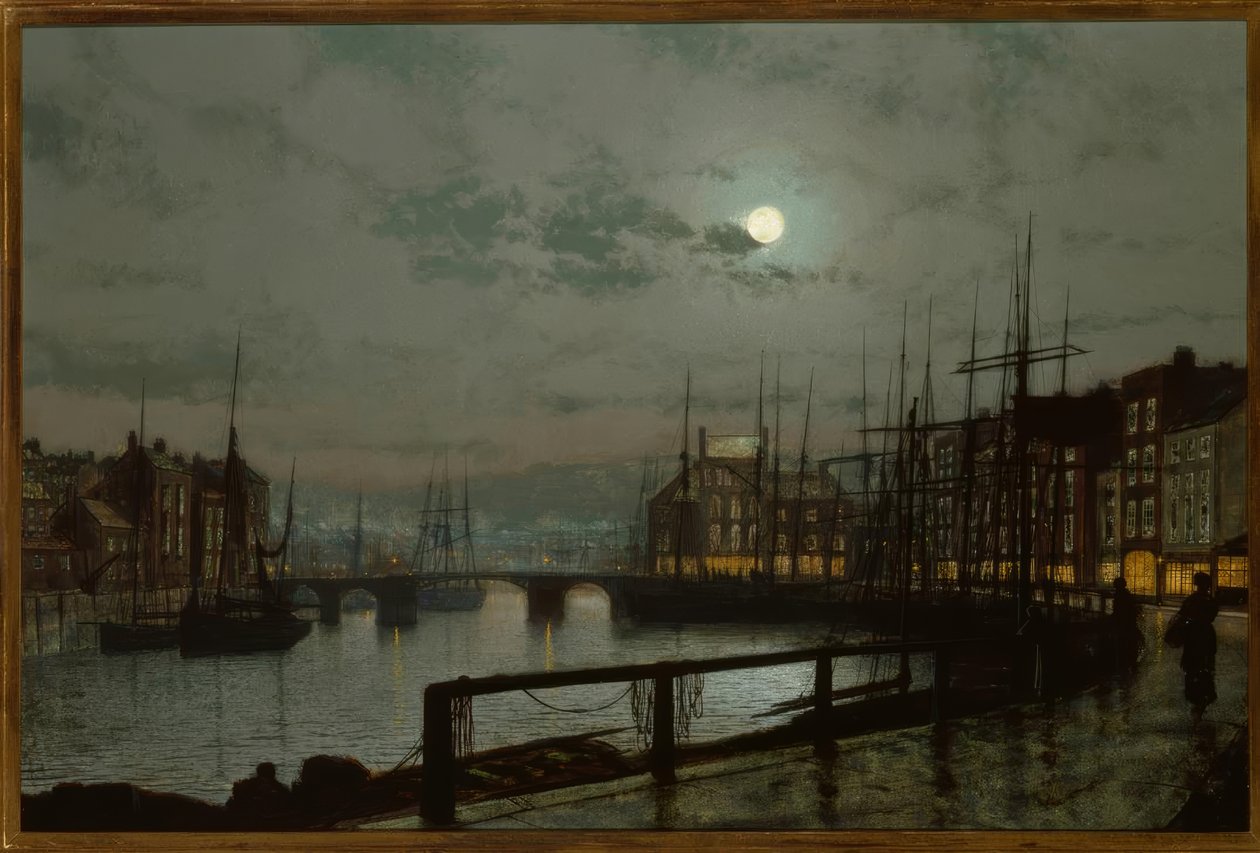 Whitby de John Atkinson Grimshaw