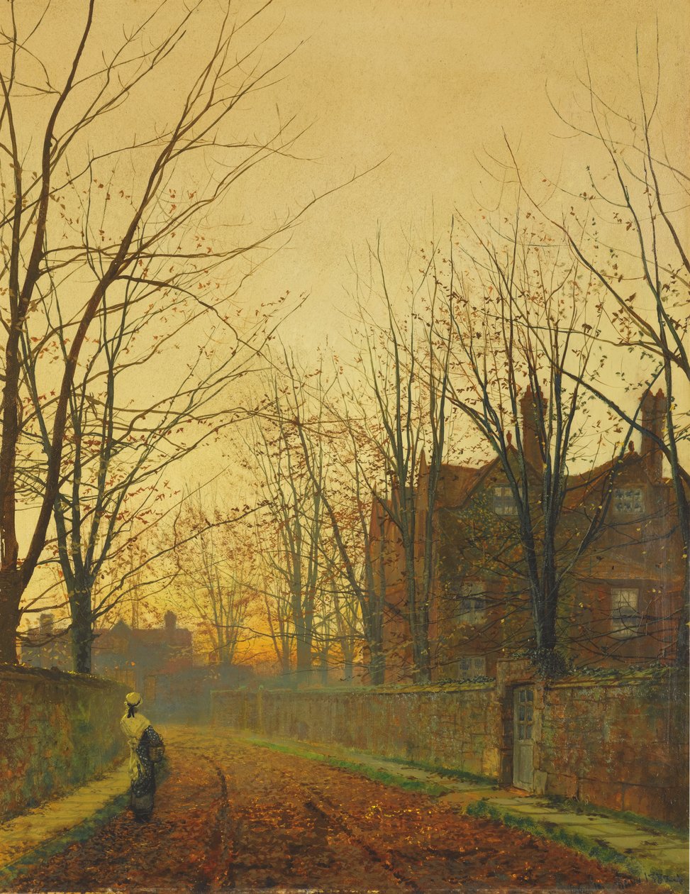 Finales de octubre de John Atkinson Grimshaw