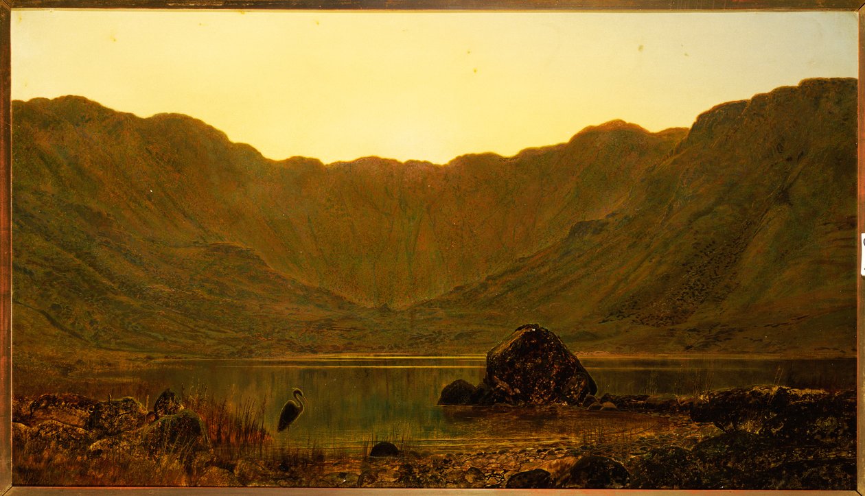 Soledad montañosa, 1885 de John Atkinson Grimshaw