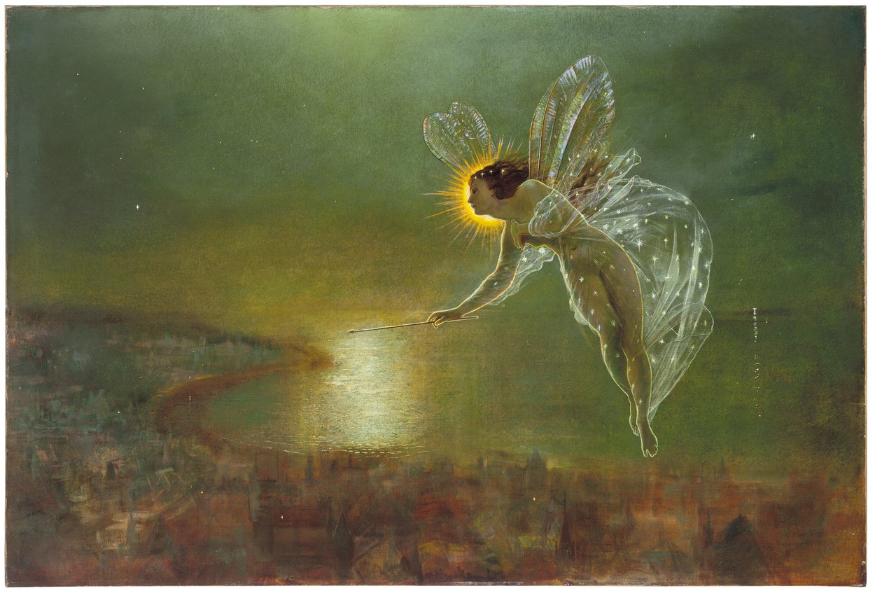 Espíritu de la noche, 1879 de John Atkinson Grimshaw