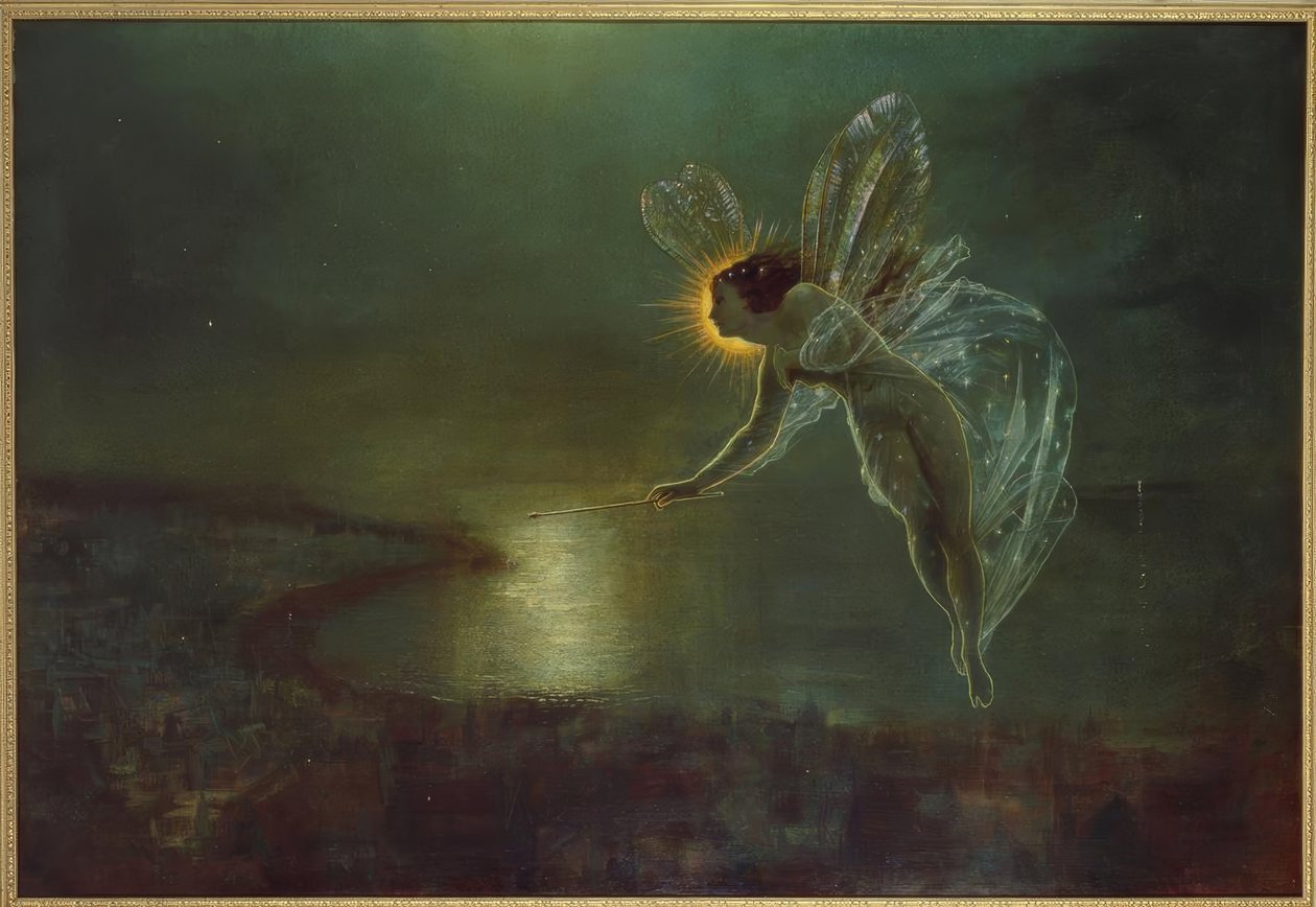 Espíritu de la noche de John Atkinson Grimshaw