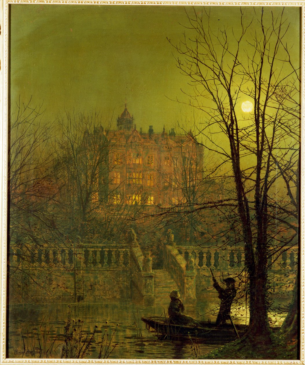 Bajo los Rayos de la Luna, 1882 de John Atkinson Grimshaw