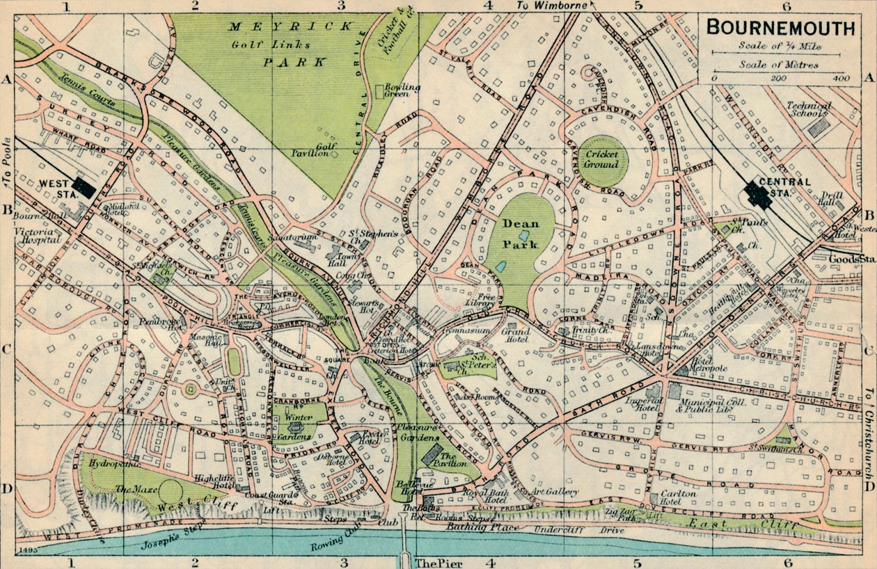 Bournemouth, siglo XX de John Bartholomew