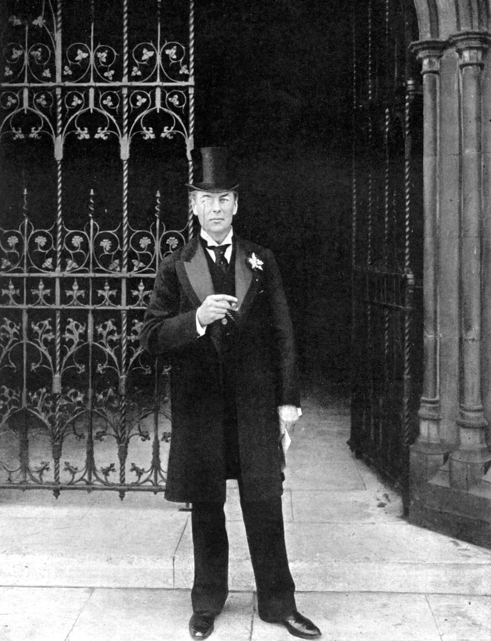 Joseph Chamberlain, estadista liberal británico, c1905 de John Benjamin Stone
