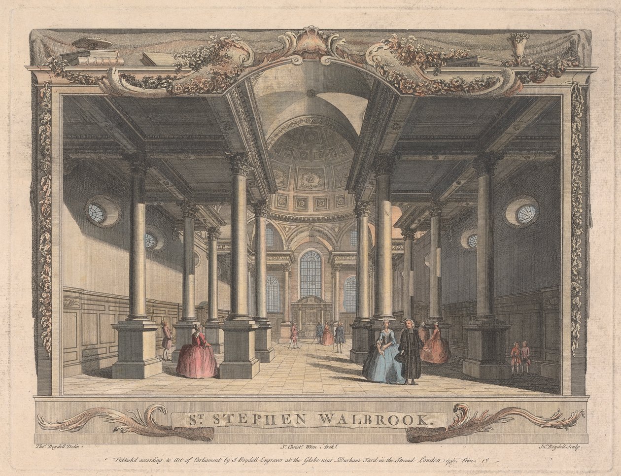 San Esteban, Walbrook de John Boydell