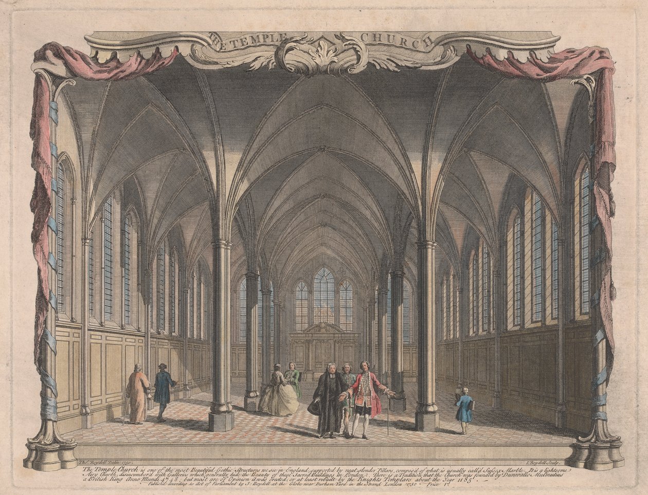Iglesia del Templo de John Boydell