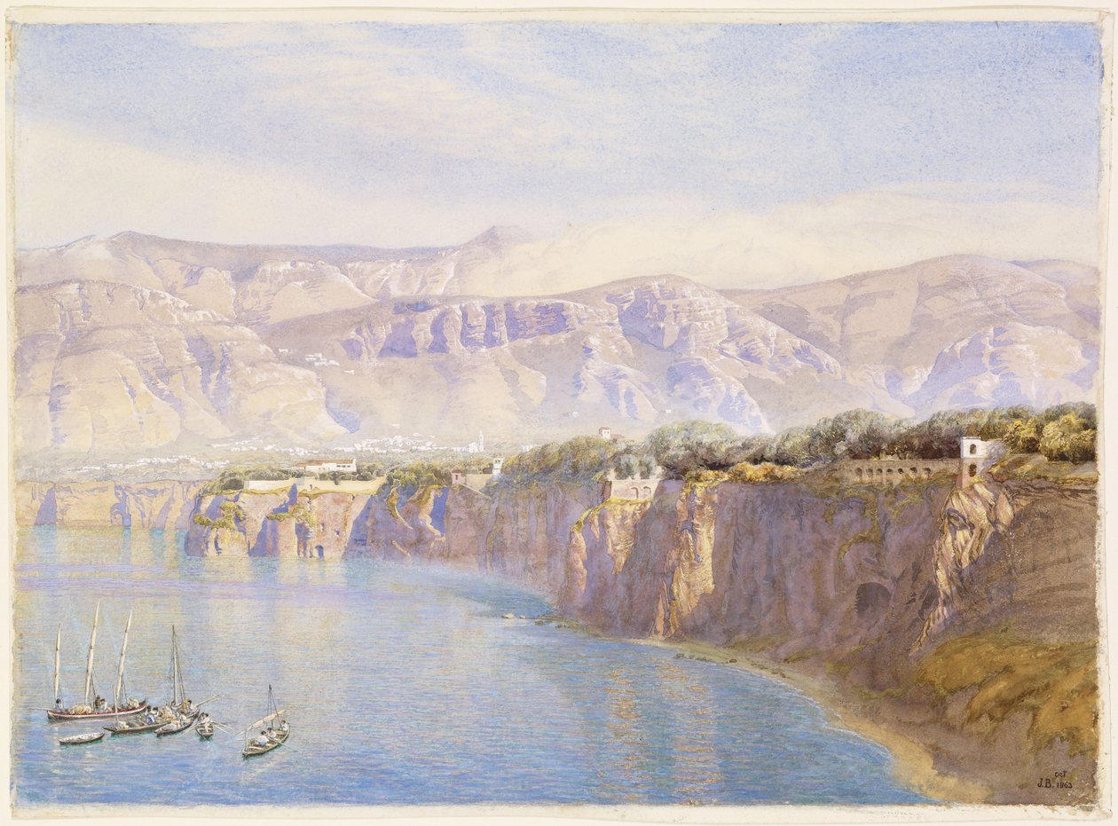 Cerca de Sorrento de John Brett