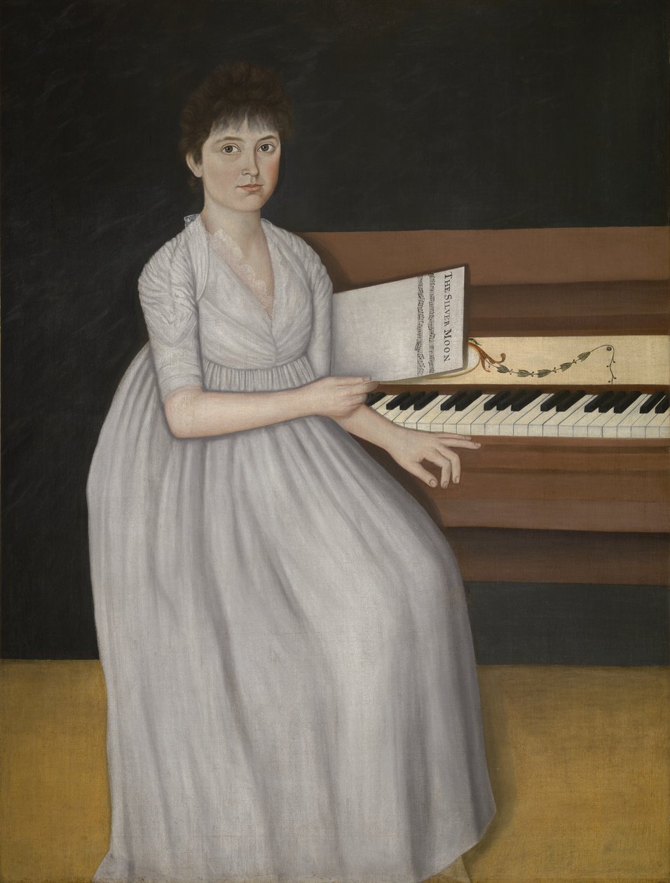 Retrato de Sarah Prince, c.1801 de John Brewster