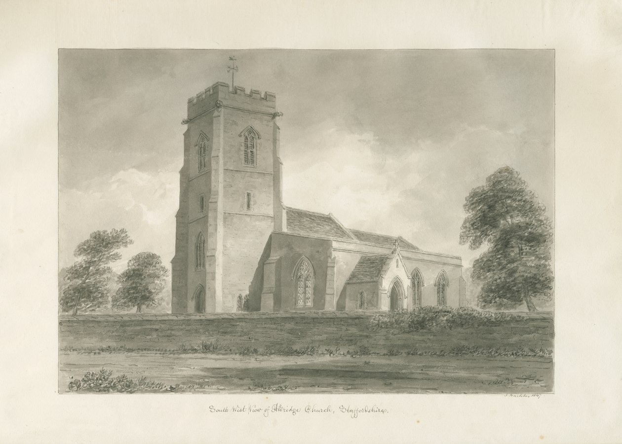 Iglesia de Aldridge de John Buckler