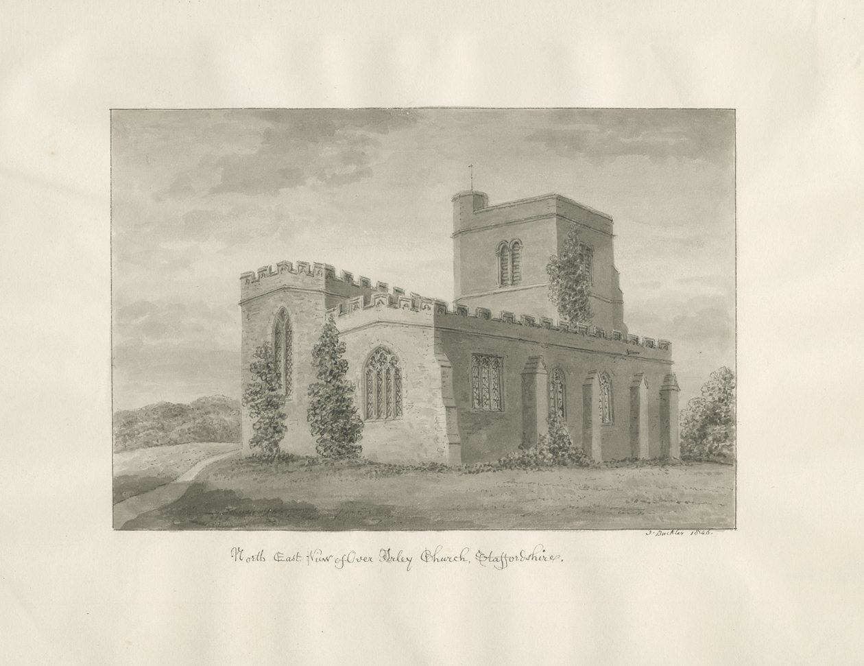 Iglesia de Arley de John Buckler