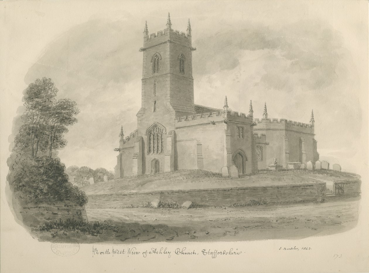 Iglesia de Ashley de John Buckler