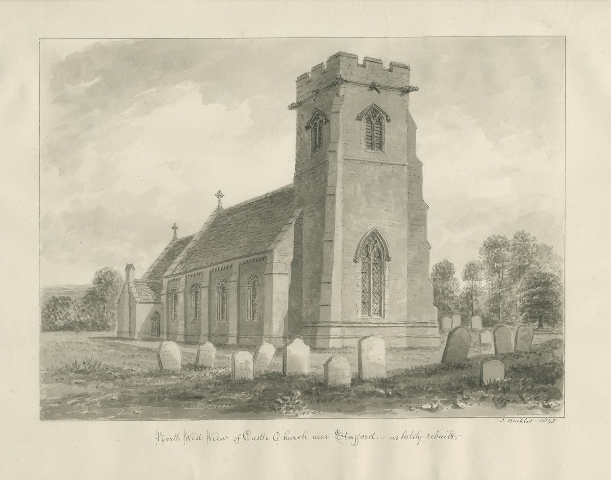 Castle Church - Iglesia de John Buckler