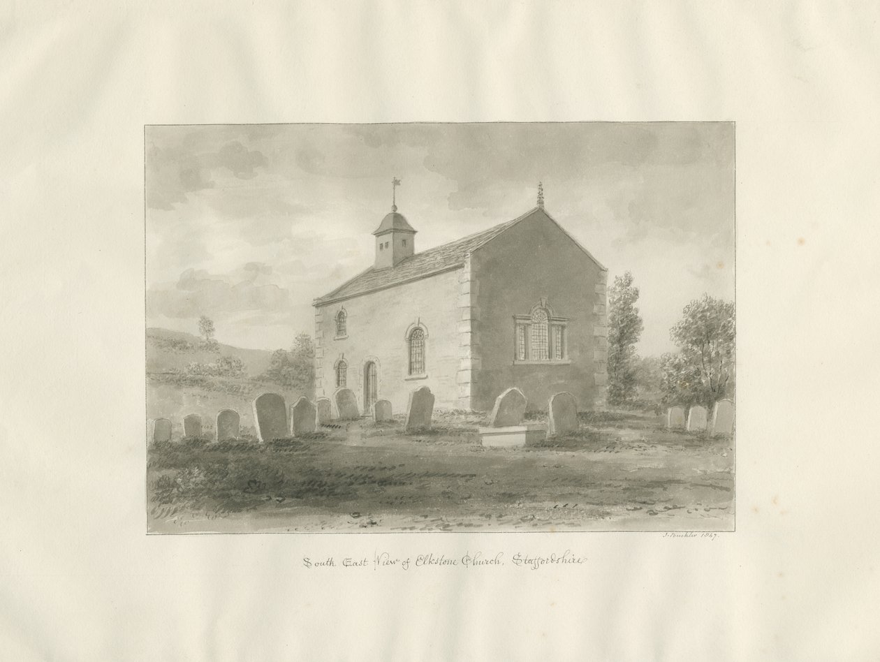 Capilla de Elkstone de John Buckler