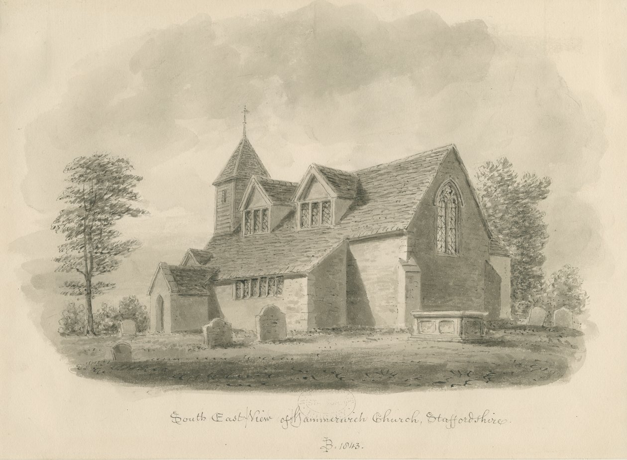 Iglesia de Hammerwich de John Buckler