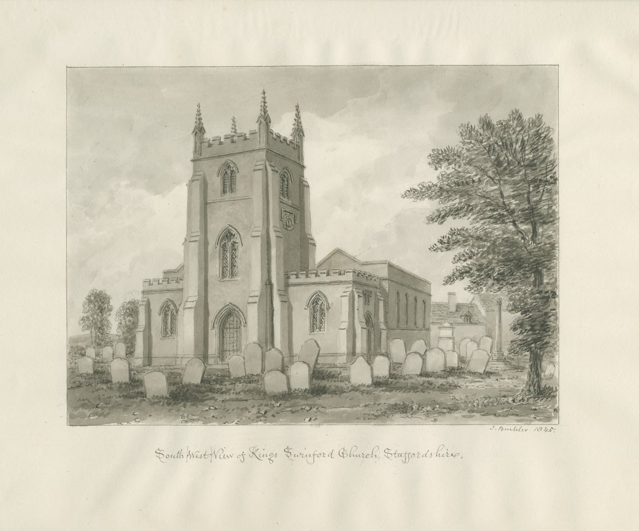 Iglesia de Kingswinford de John Buckler