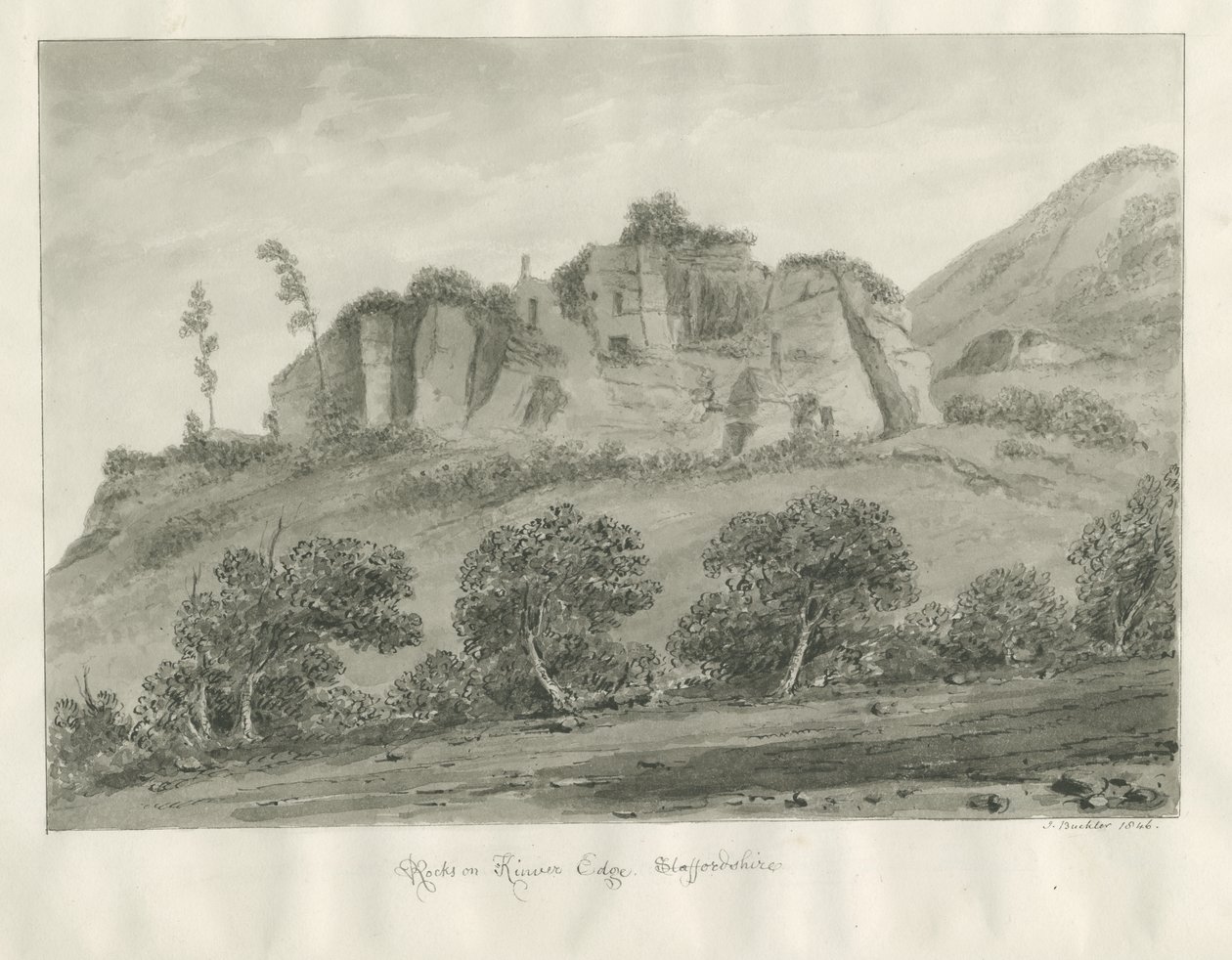 Kinver Edge de John Buckler