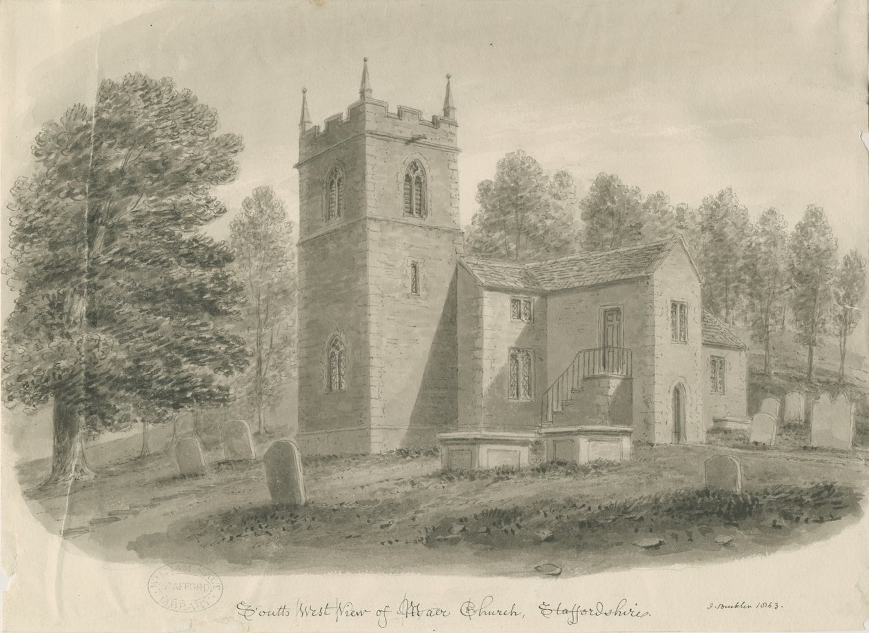 Iglesia de Maer de John Buckler
