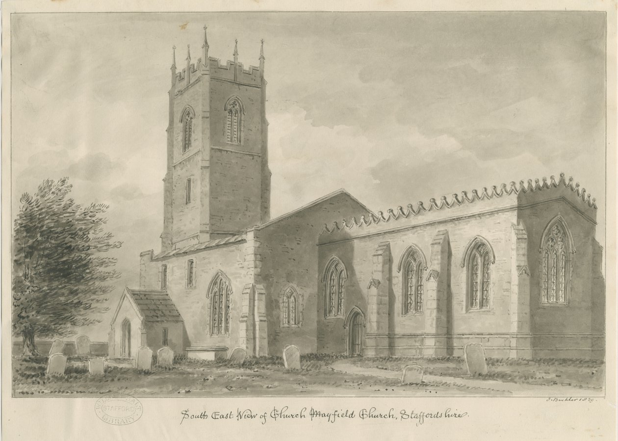 Iglesia de Mayfield de John Buckler