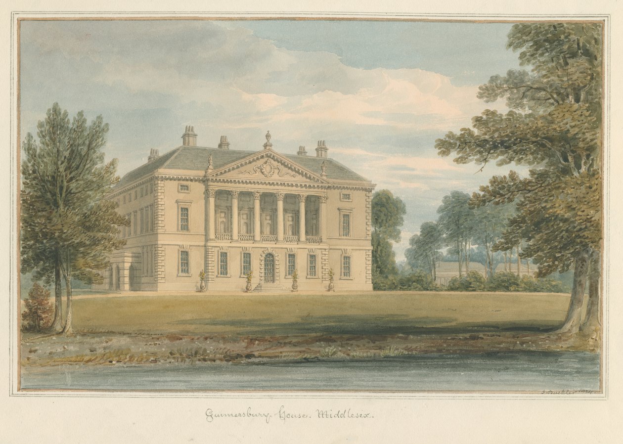 Middlesex - Casa Gunnersbury de John Buckler