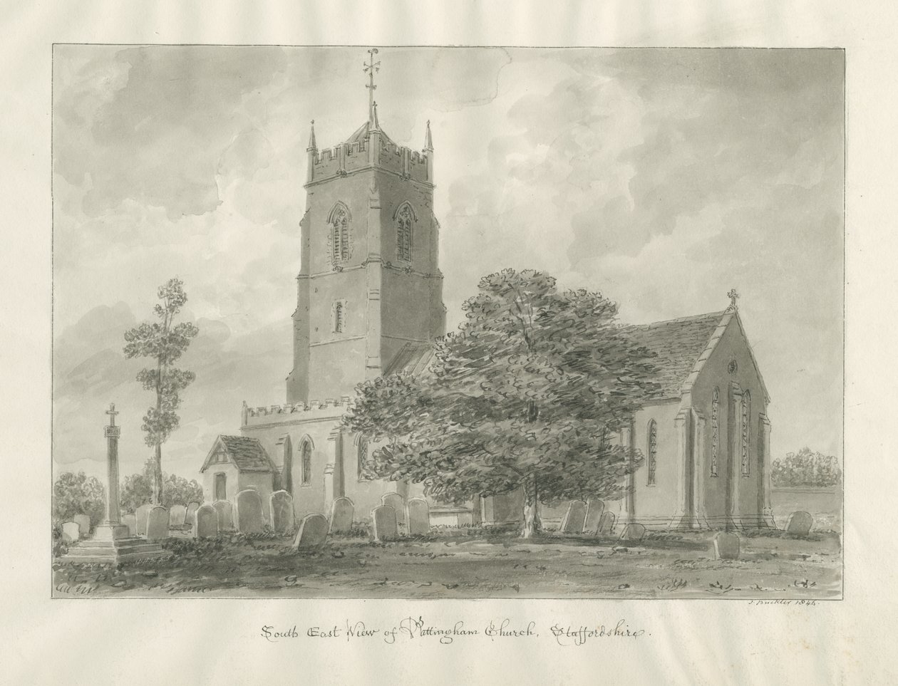 Iglesia de Pattingham de John Buckler