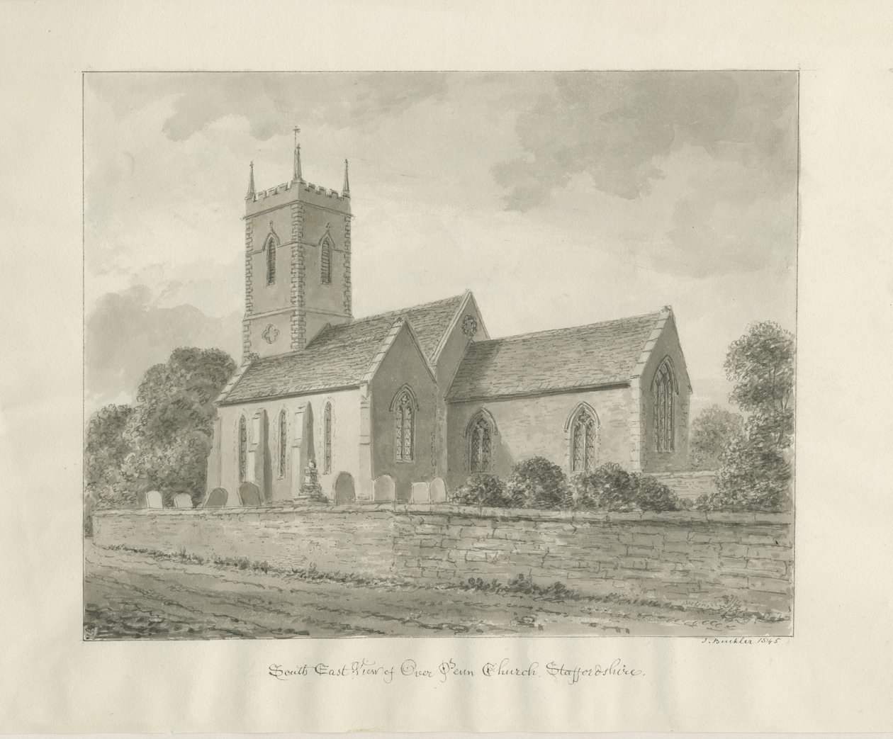 Iglesia de Penn de John Buckler