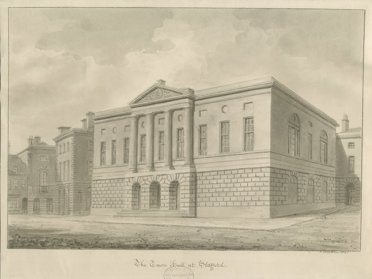 Stafford - Shire Hall de John Buckler