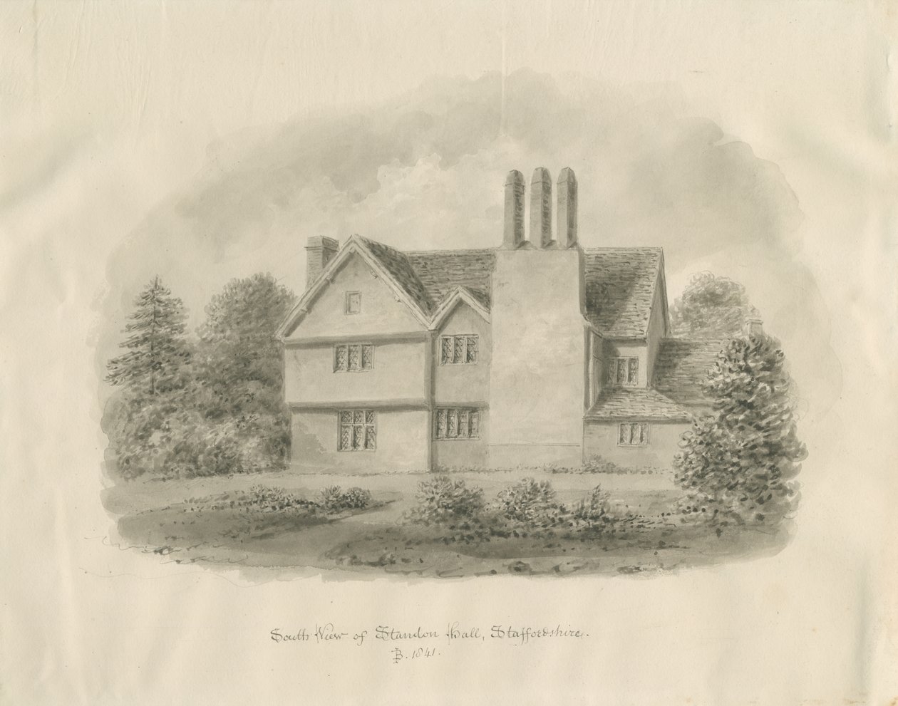 Standon Hall de John Buckler
