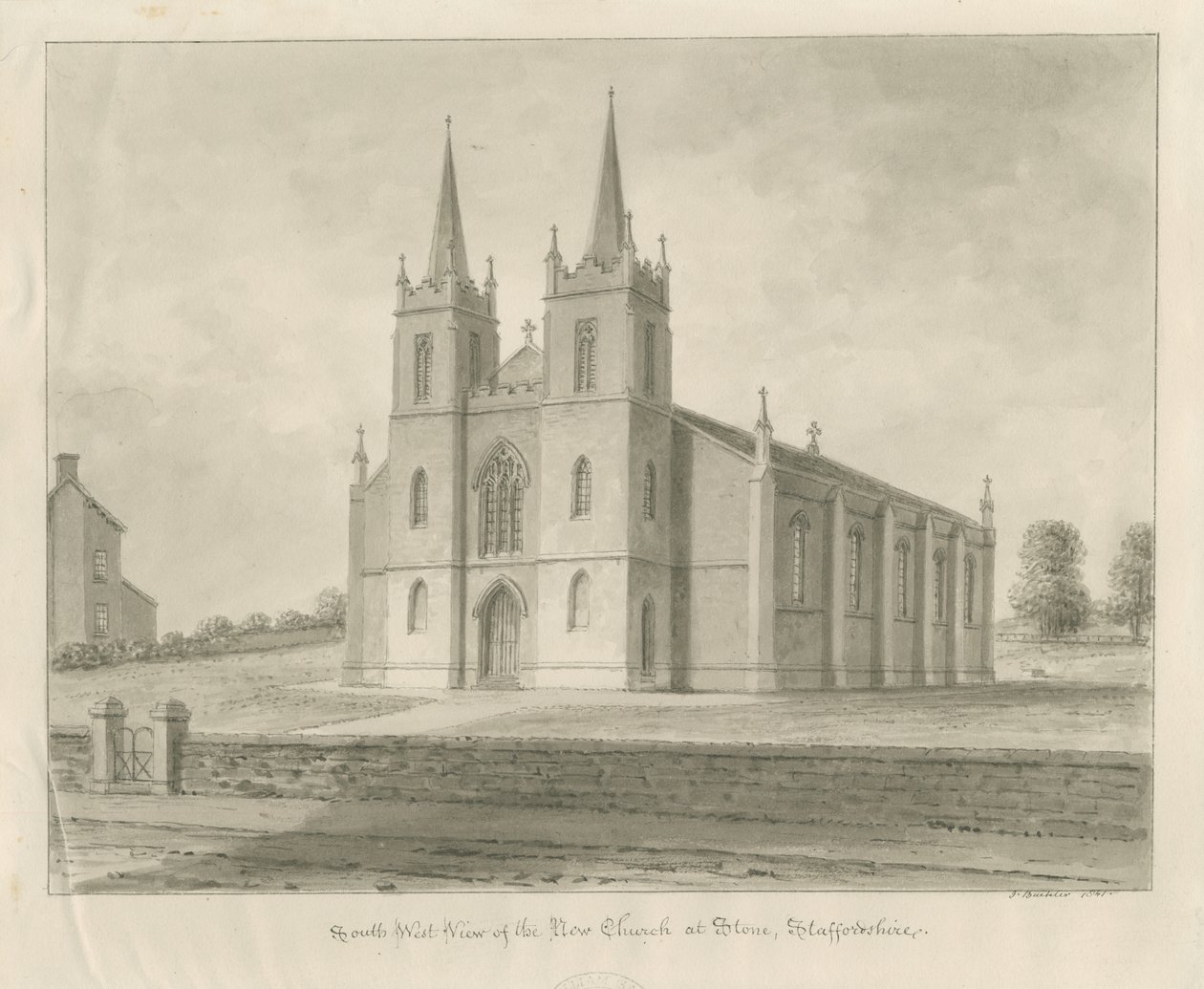 Iglesia de Stone [Nueva] de John Buckler