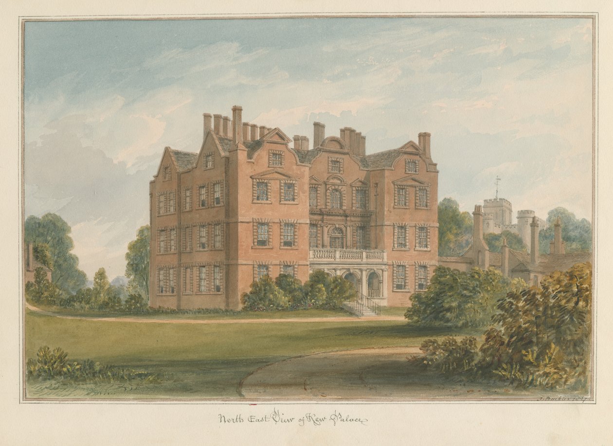 Surrey - Palacio de Kew de John Buckler