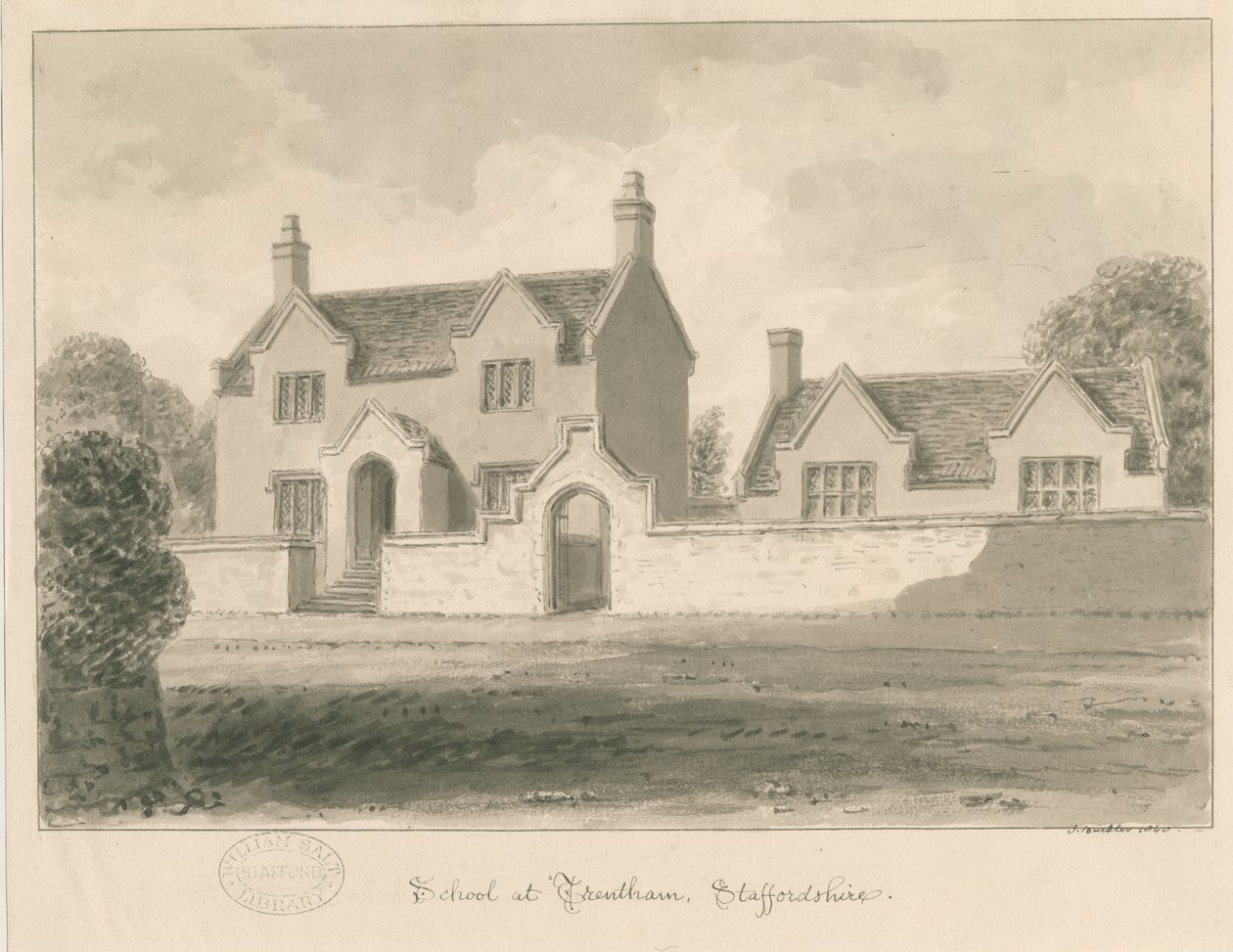 Escuela de Trentham de John Buckler